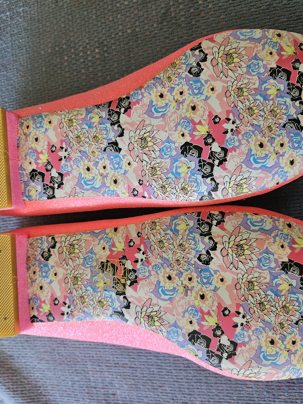 Irregular Choice Majorette Pink EU 40 Wide, Sparkle, Neon, Disney, Retro Bow NWT - Picture 5 of 11